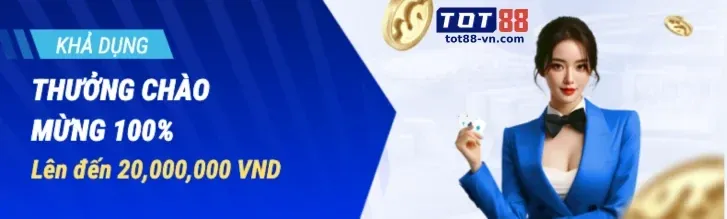 Tiền thưởng chào mừng lớn cho thành viên mới tin1xbetvi